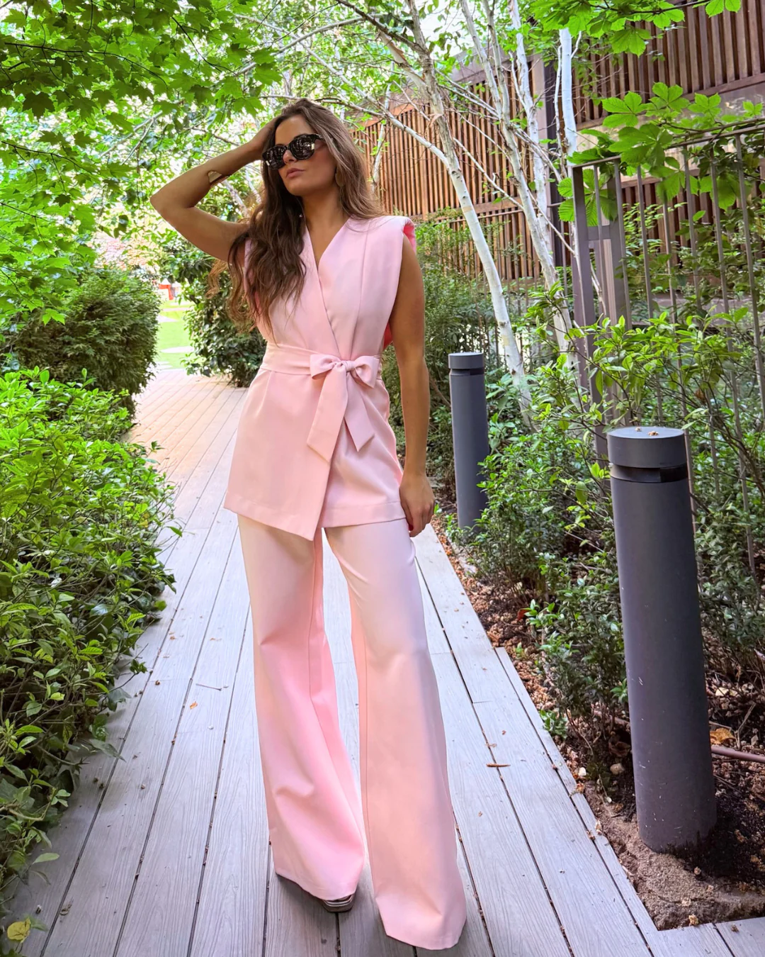 Traje Milos rosa