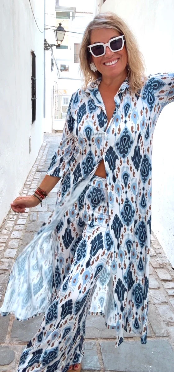 Vestido Agnes marino - Image 2