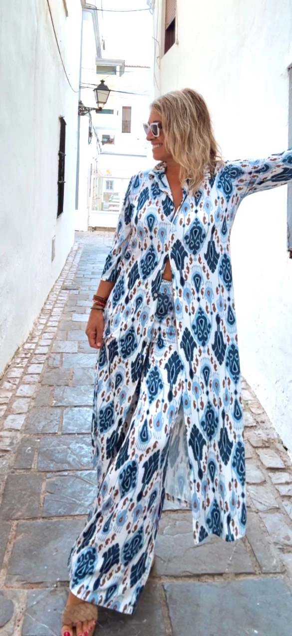 Vestido Agnes marino - Image 7
