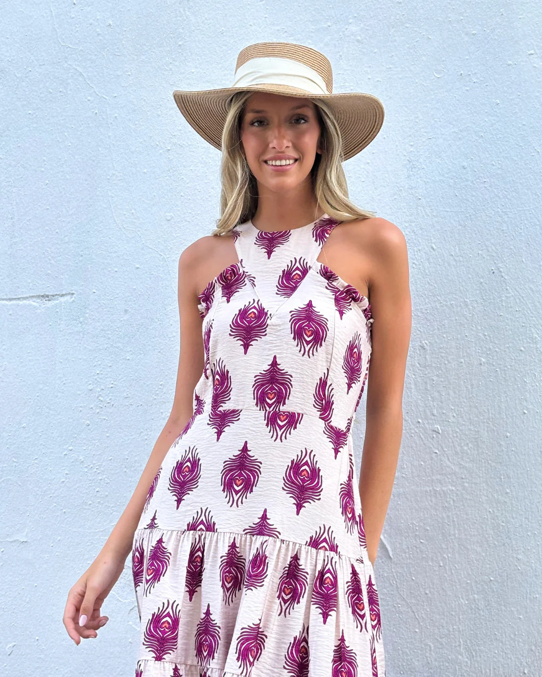 Vestido Cala Dor morado - Image 4