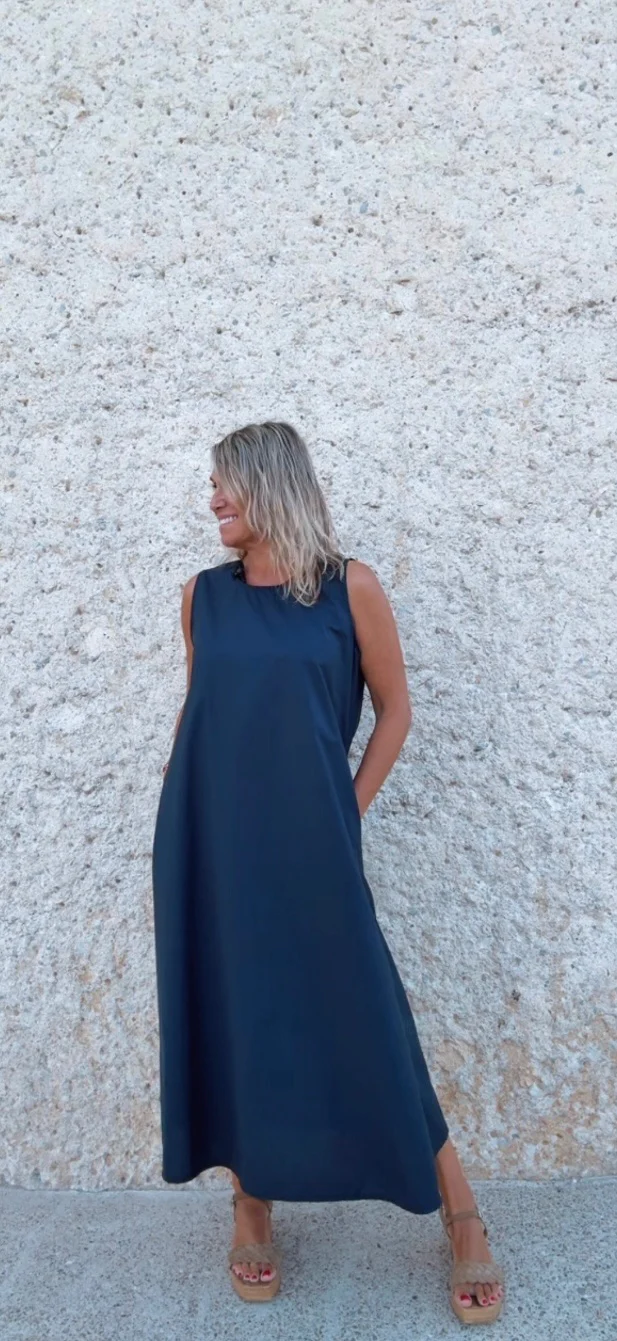 Vestido Aura marino - Image 5