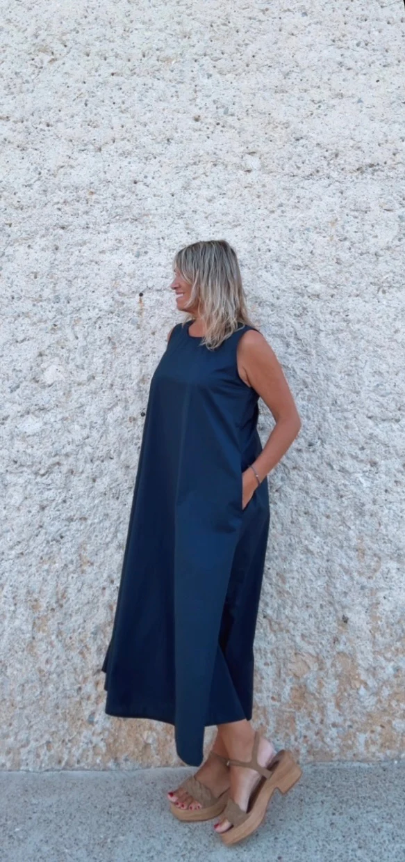 Vestido Aura marino - Image 6