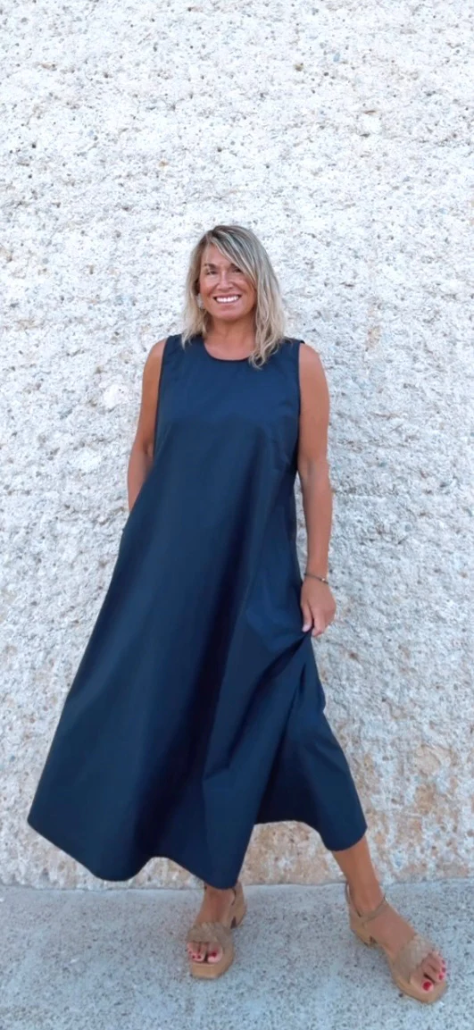 Vestido Aura marino - Image 7