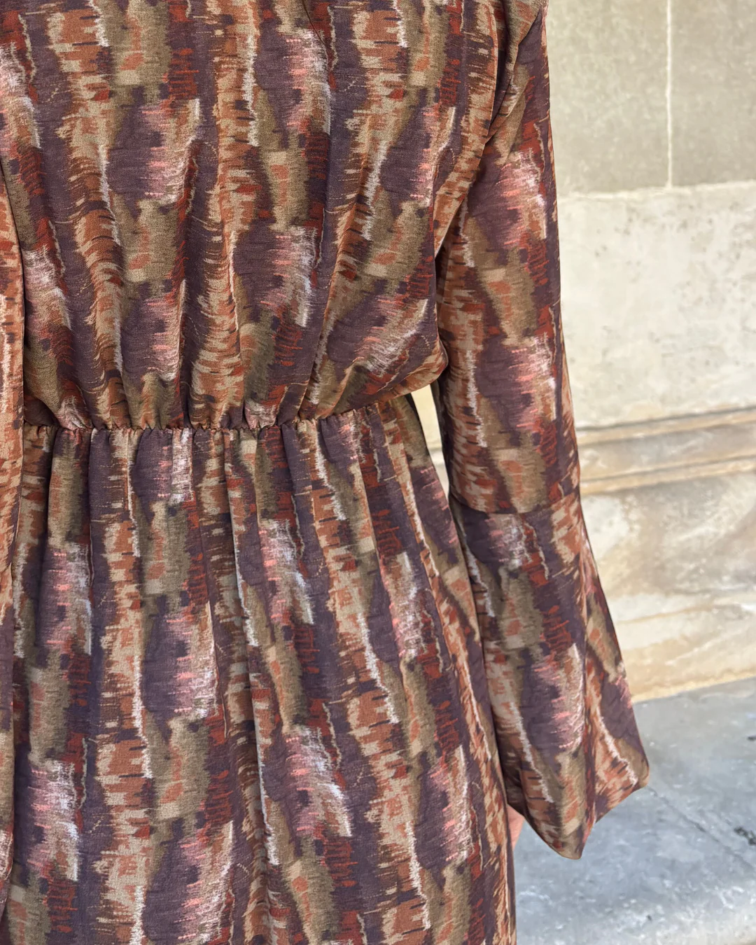 Vestido Belmonte verde caqui - Image 11