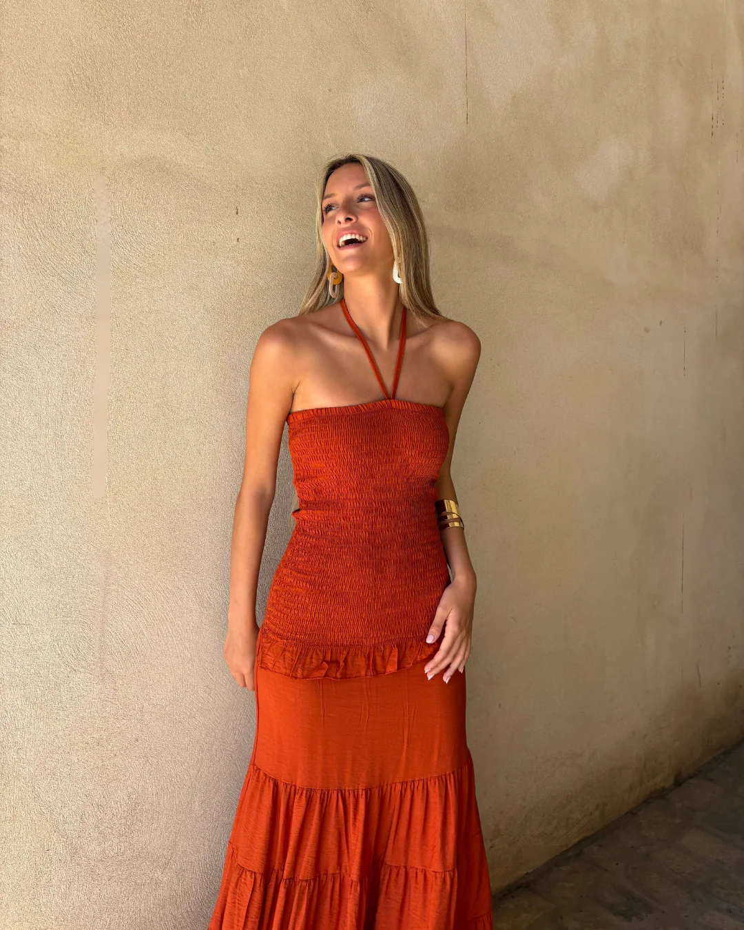 Vestido Cala teja - Image 3