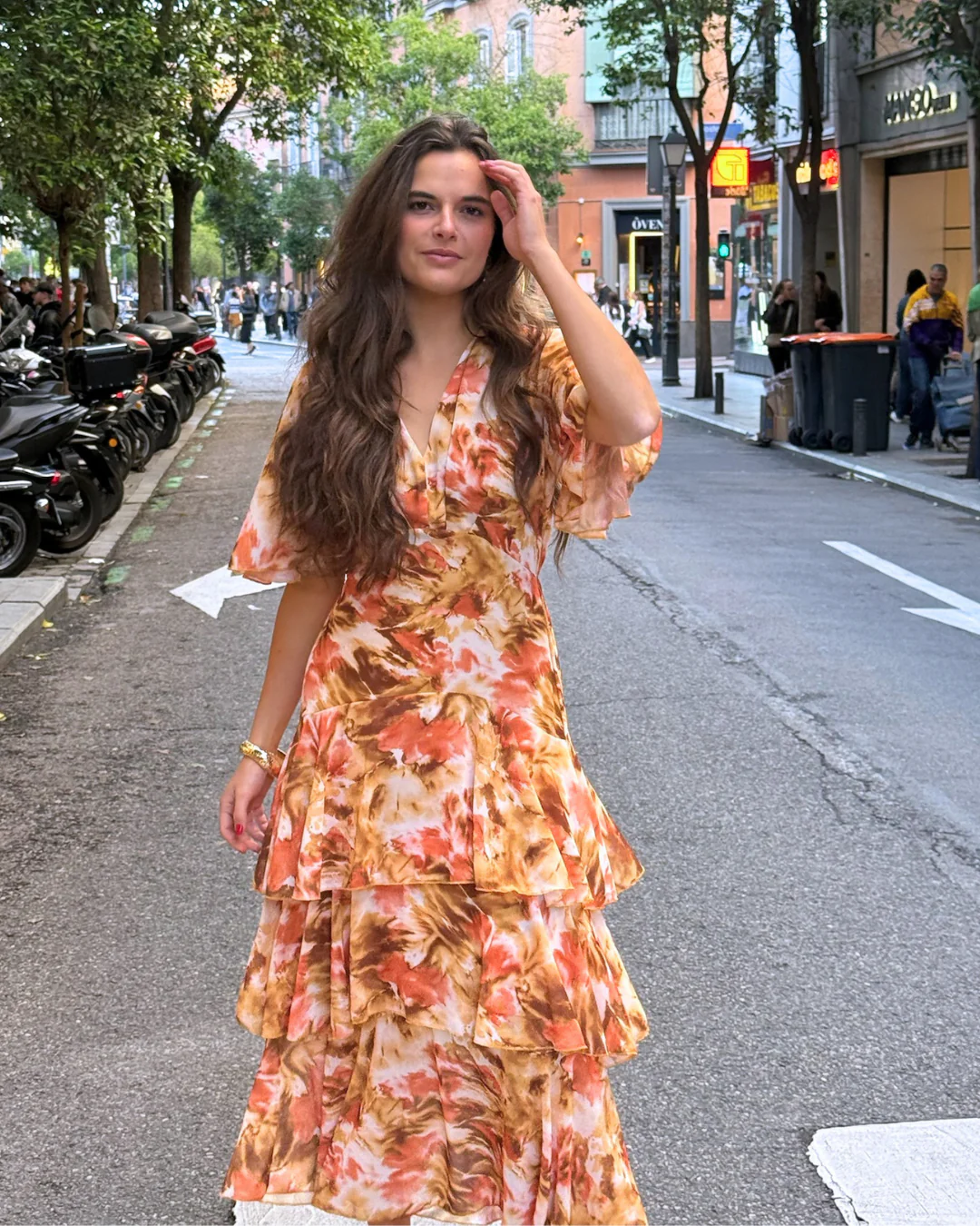 Vestido Calima kaki - Image 2