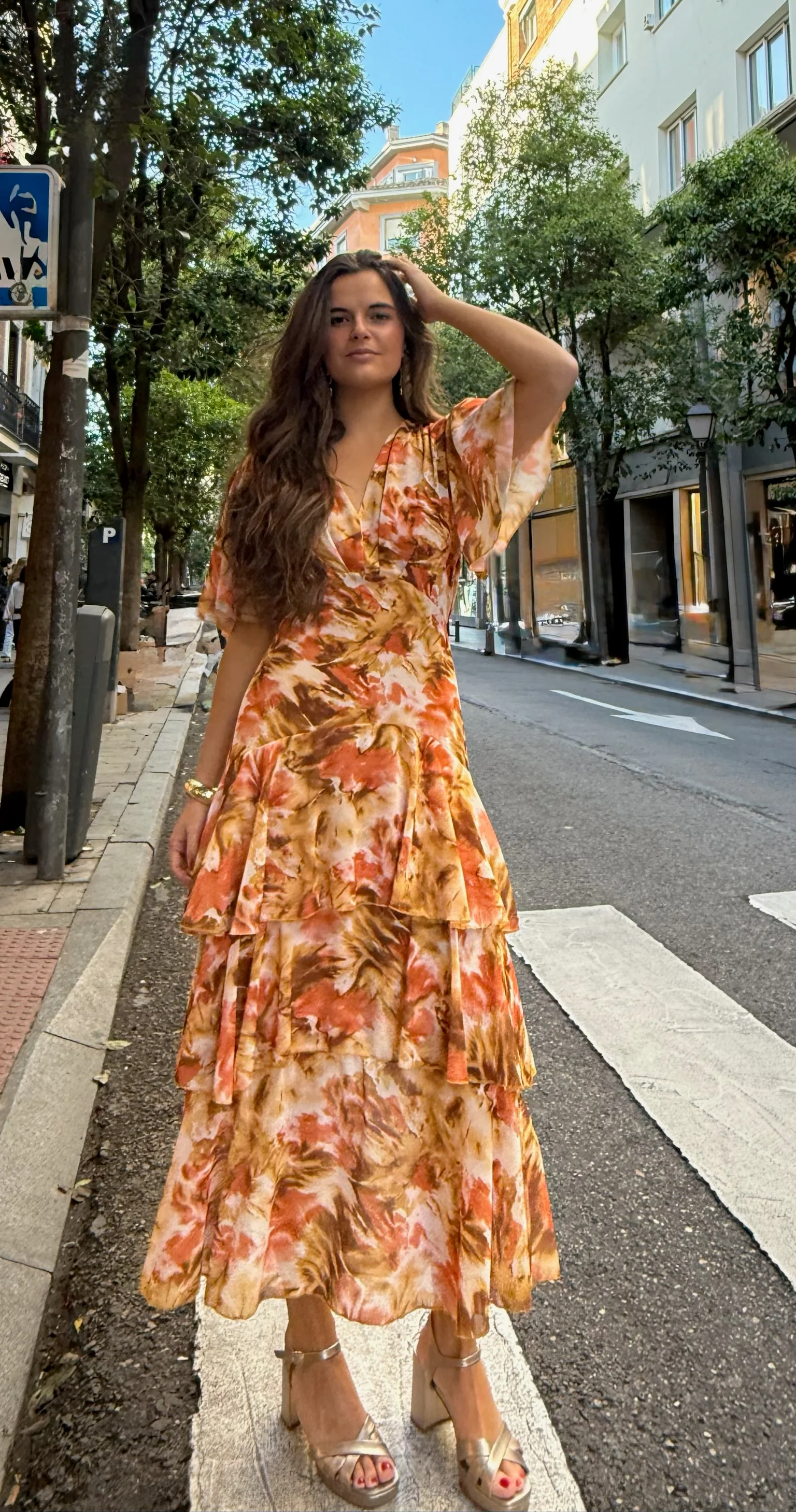 Vestido Calima kaki - Image 4