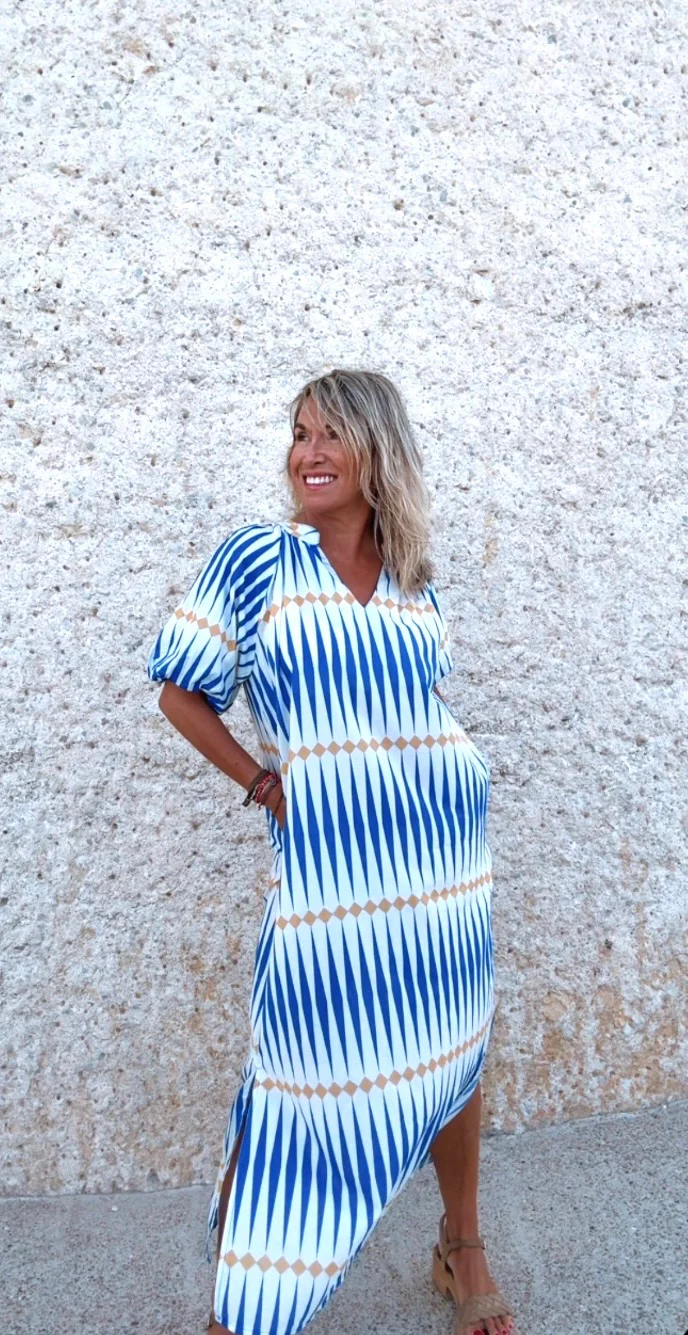 Vestido Calipso azul - Image 4