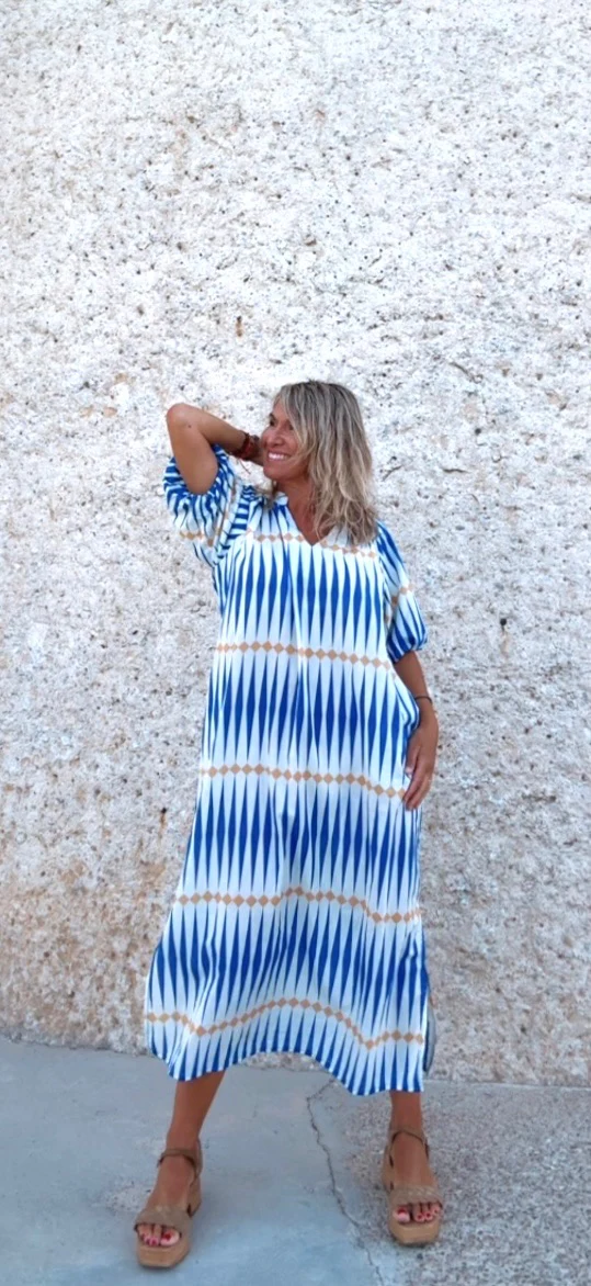 Vestido Calipso azul - Image 5