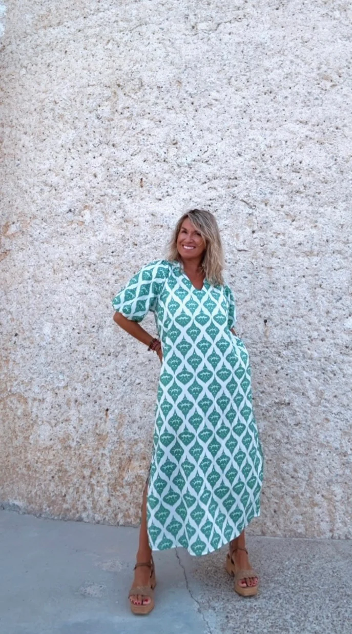 Vestido Calipso verde