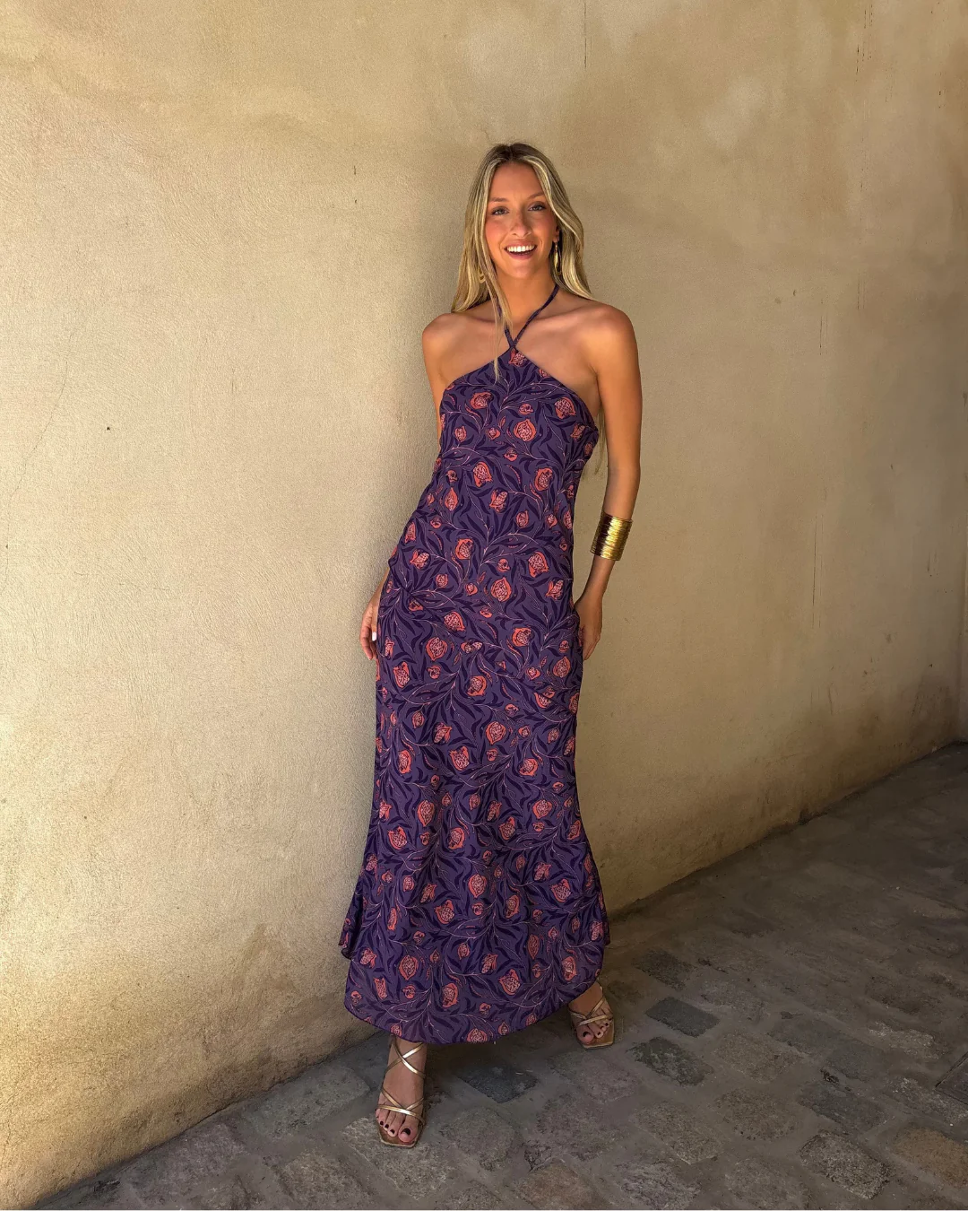 Vestido Carmen morado