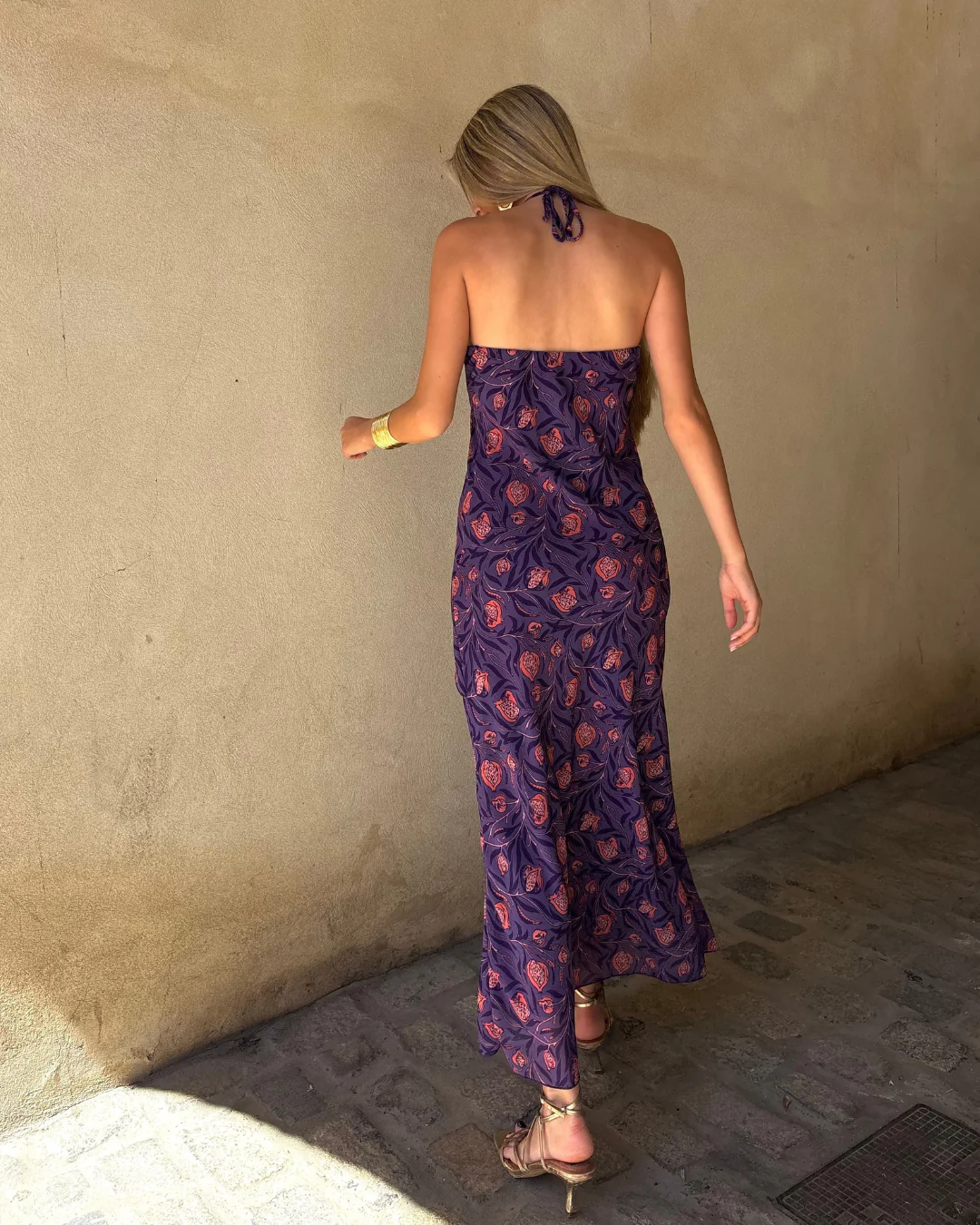 Vestido Carmen morado - Image 2