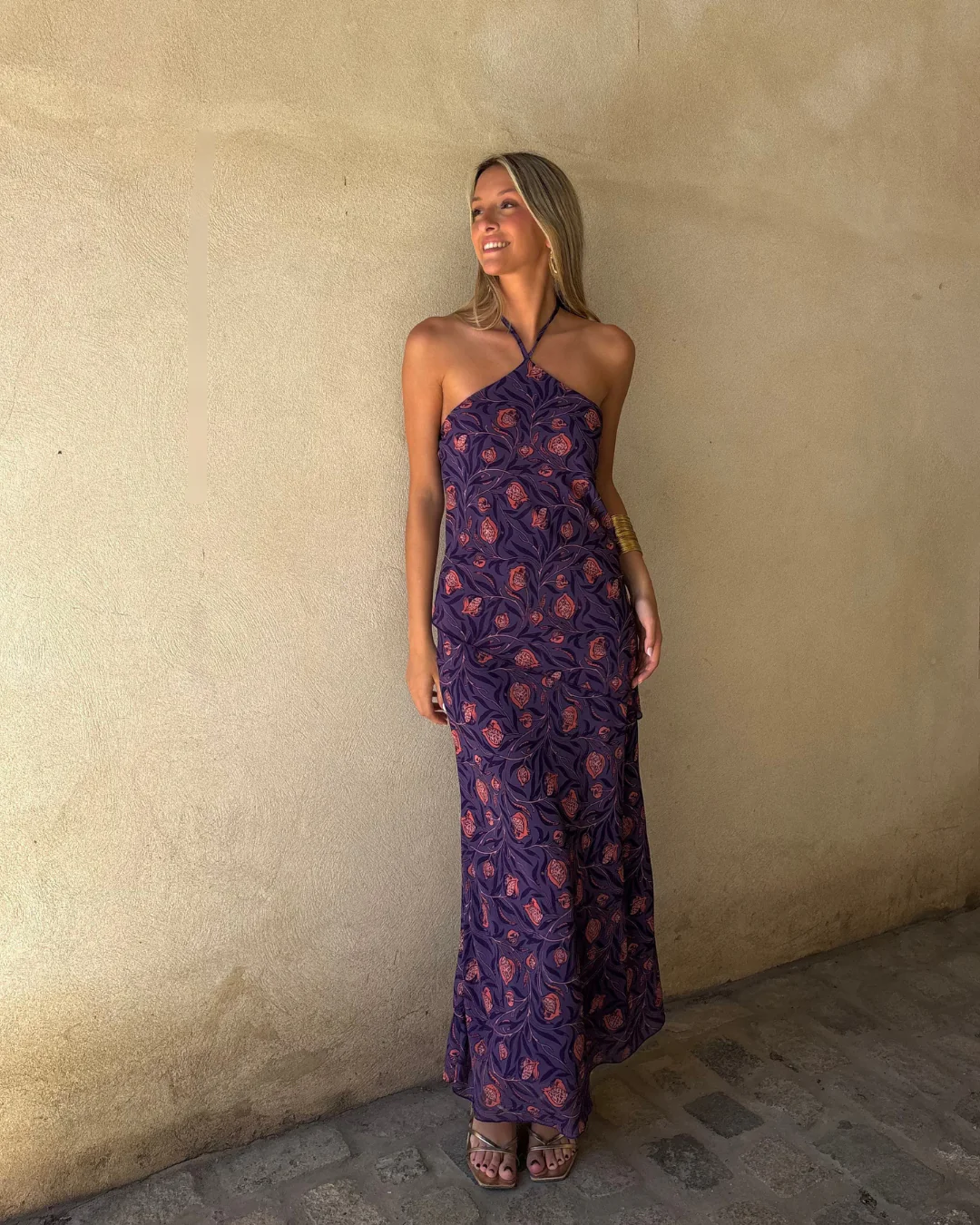 Vestido Carmen morado - Image 3