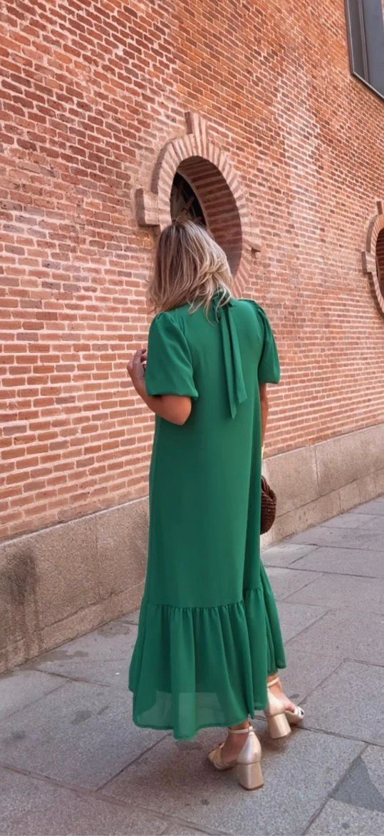 Vestido Galliano verde - Image 10