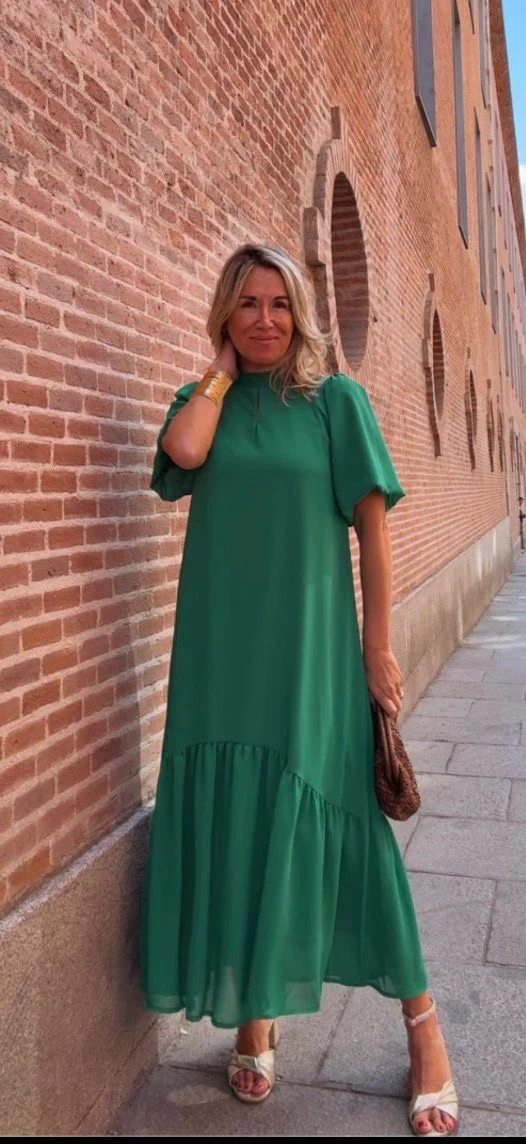 Vestido Galliano verde - Image 11