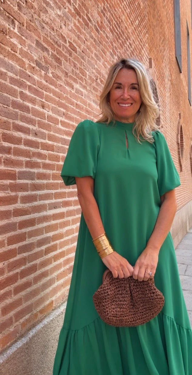 Vestido Galliano verde - Image 12