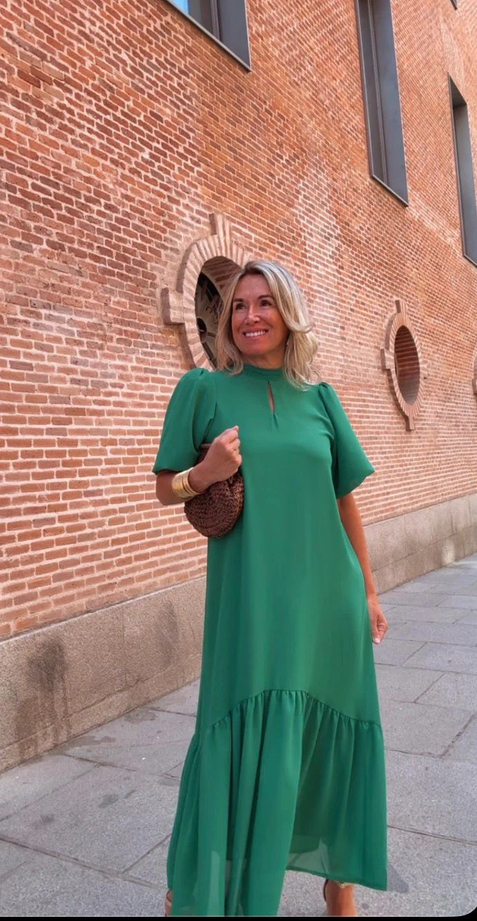 Vestido Galliano verde - Image 16