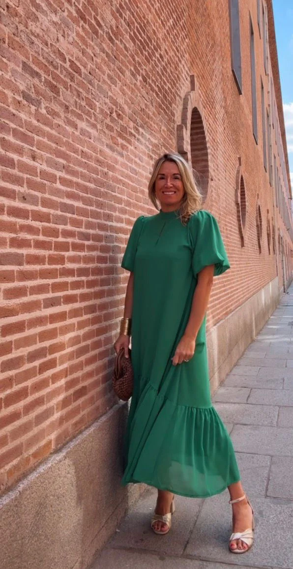 Vestido Galliano verde - Image 17