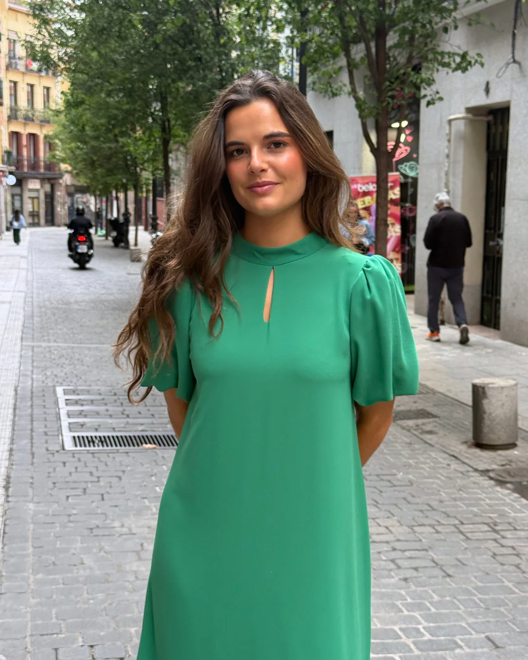 Vestido Galliano verde - Image 6