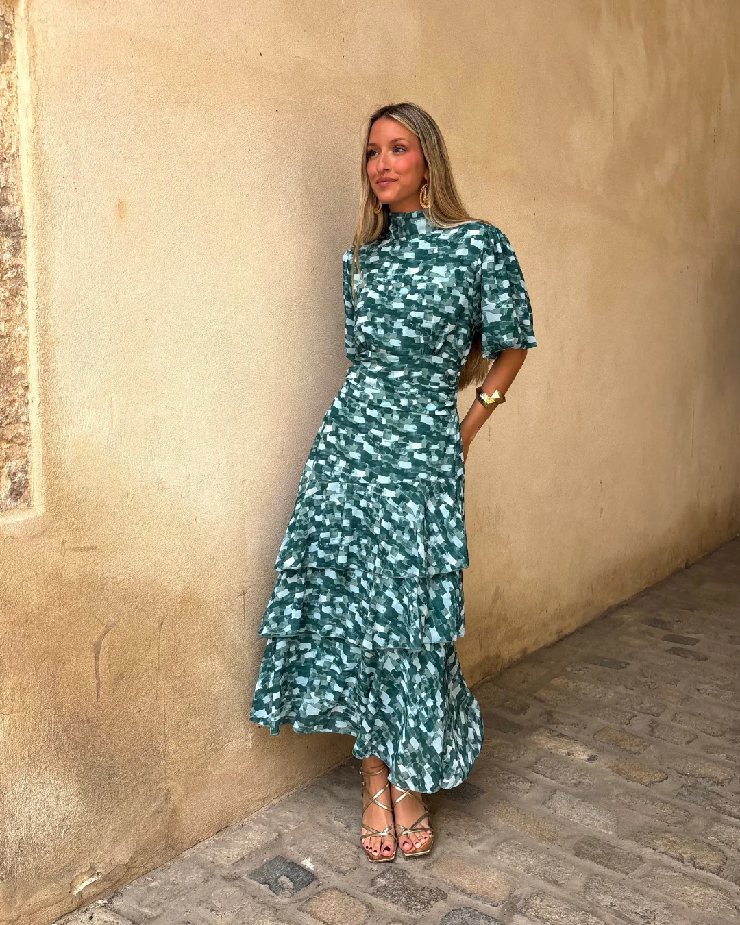Vestido Híspalis turquesa - Image 21