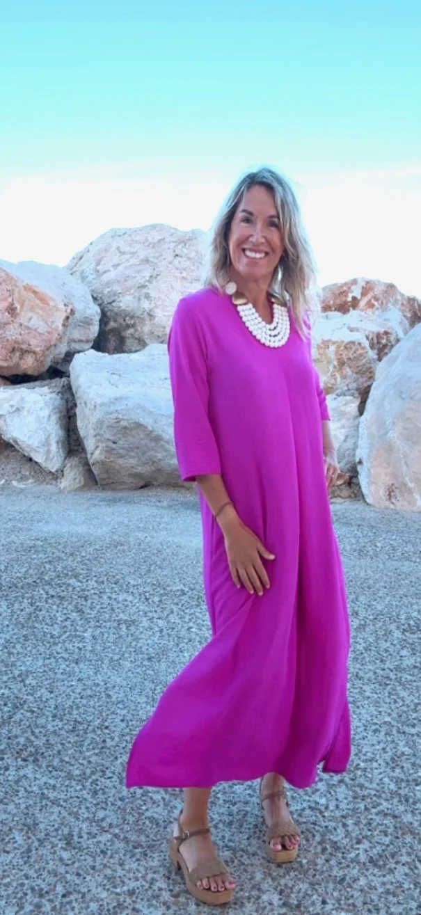 Vestido Laura buganvilla - Image 12