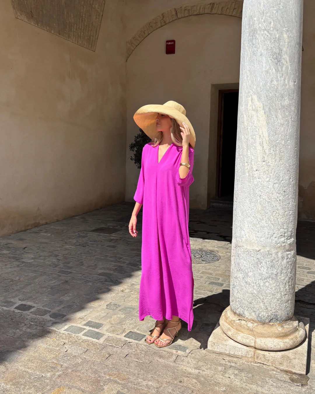 Vestido Laura buganvilla - Image 19