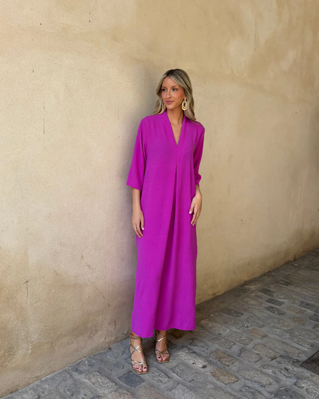 Vestido Laura buganvilla - Image 5