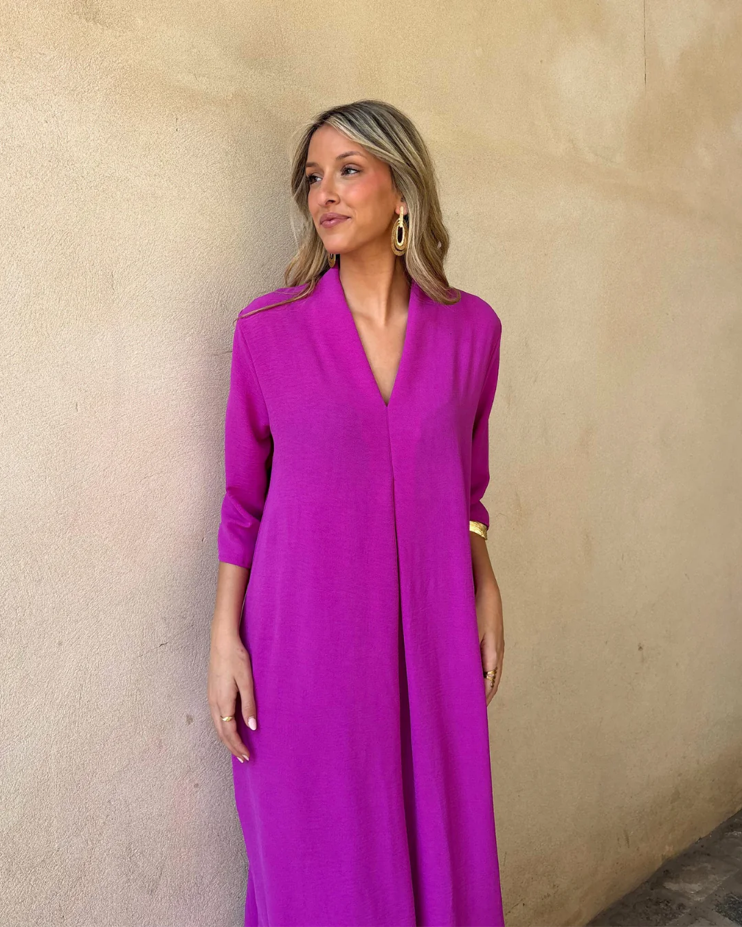 Vestido Laura buganvilla - Image 8