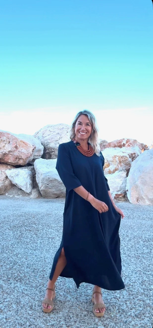 Vestido Laura marino - Image 3