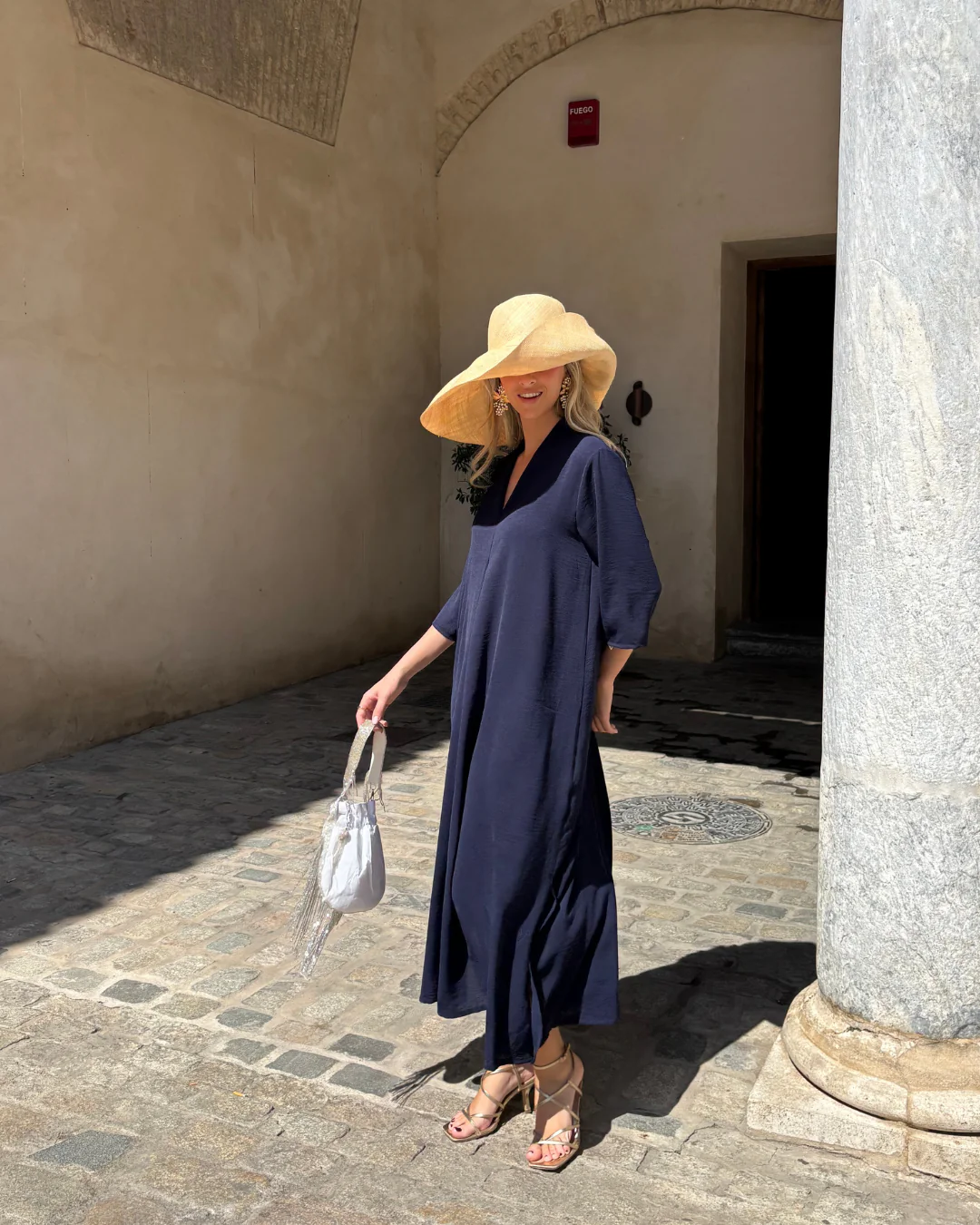 Vestido Laura marino - Image 6
