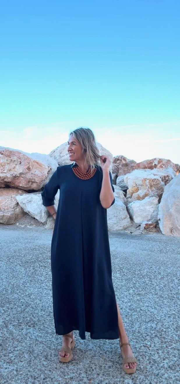 Vestido Laura marino - Image 8