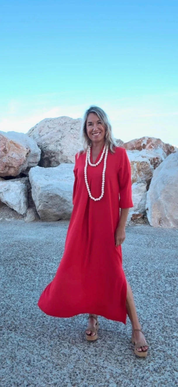 Vestido Laura rojo - Image 11