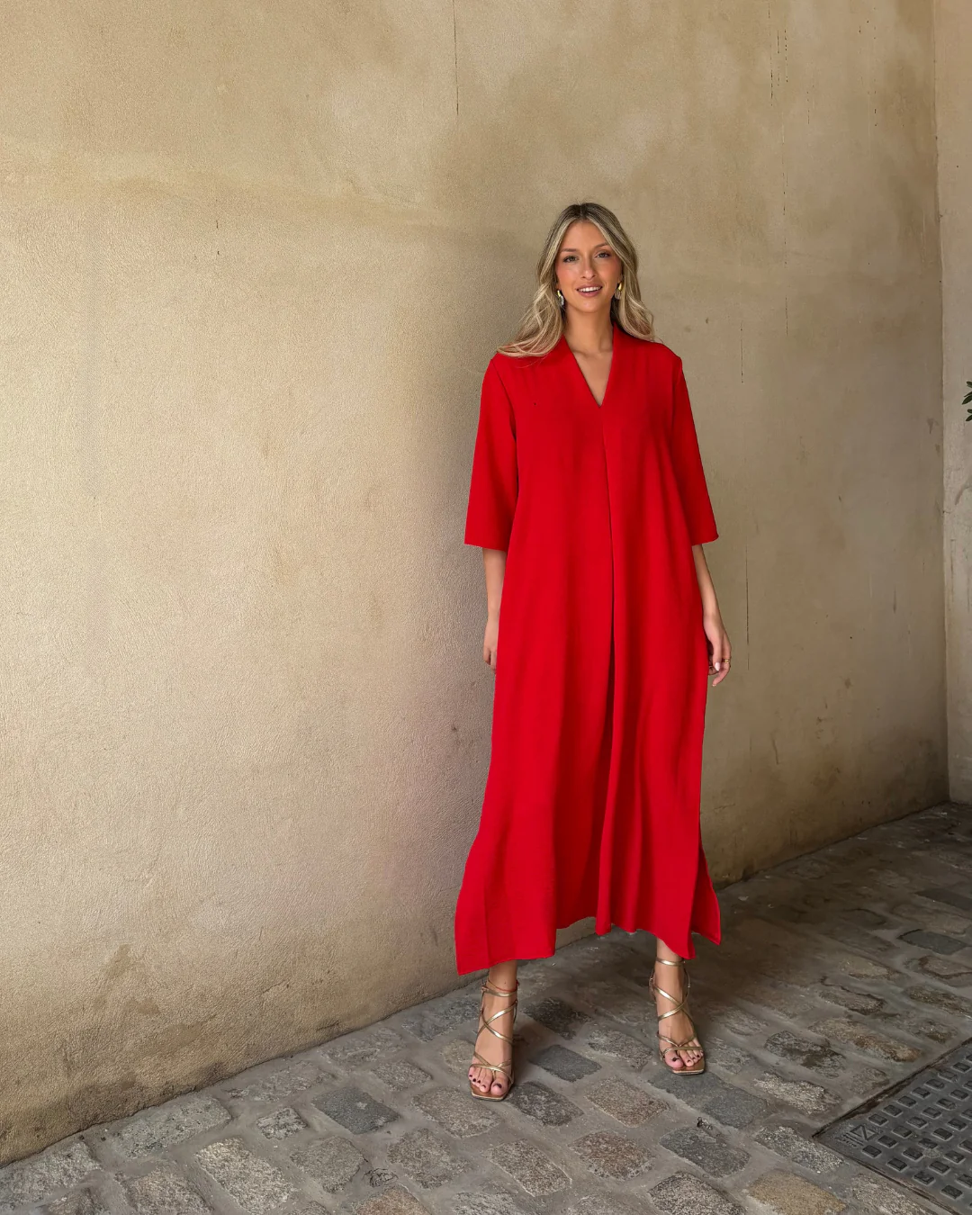Vestido Laura rojo - Image 12