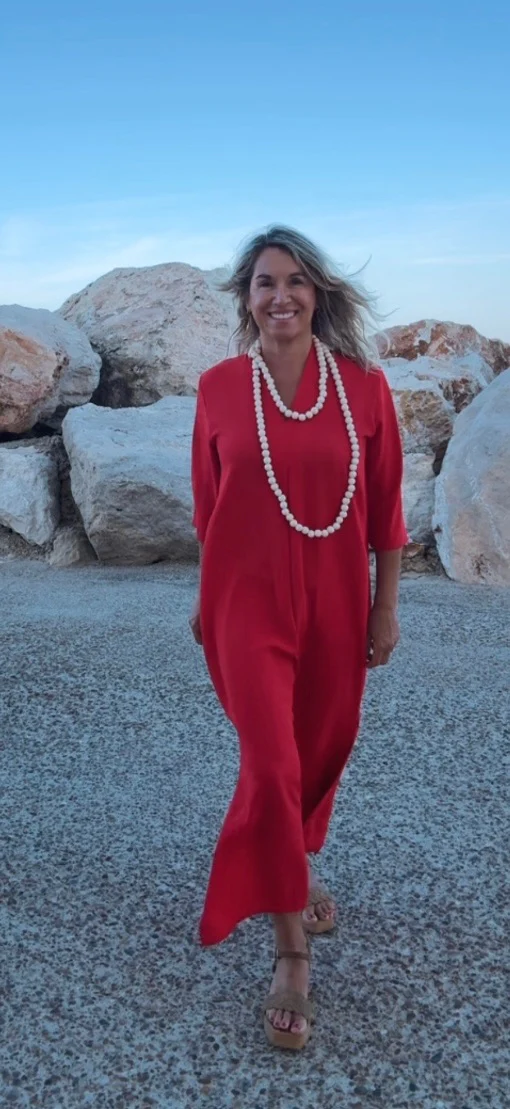 Vestido Laura rojo - Image 13