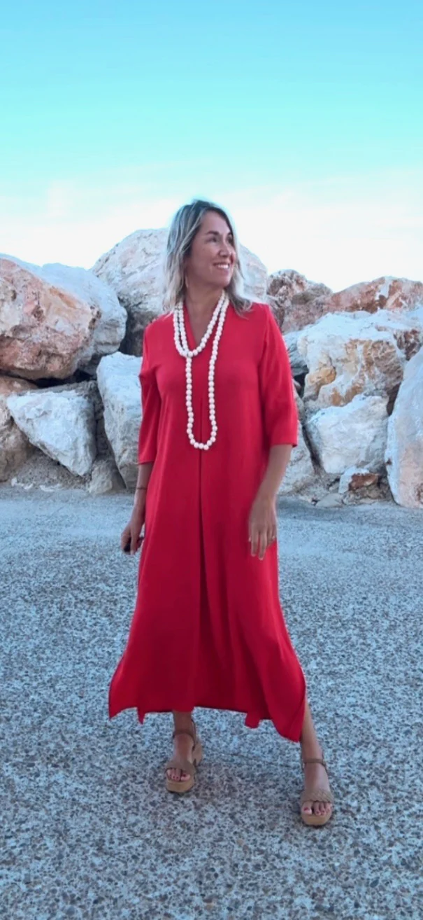 Vestido Laura rojo - Image 14