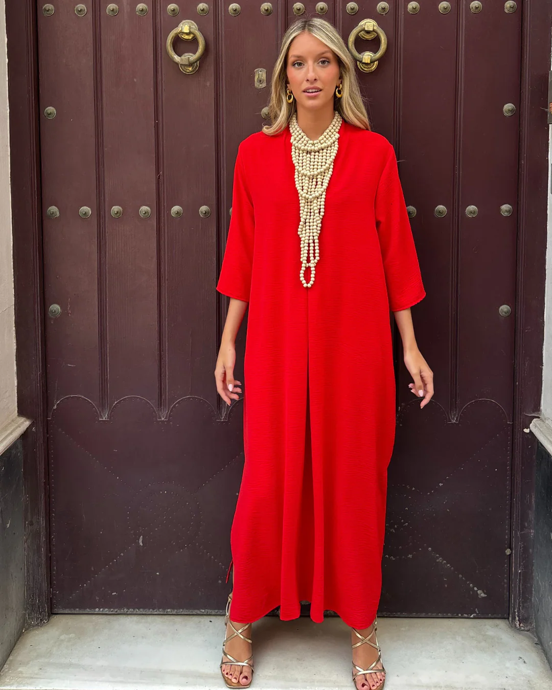 Vestido Laura rojo - Image 19