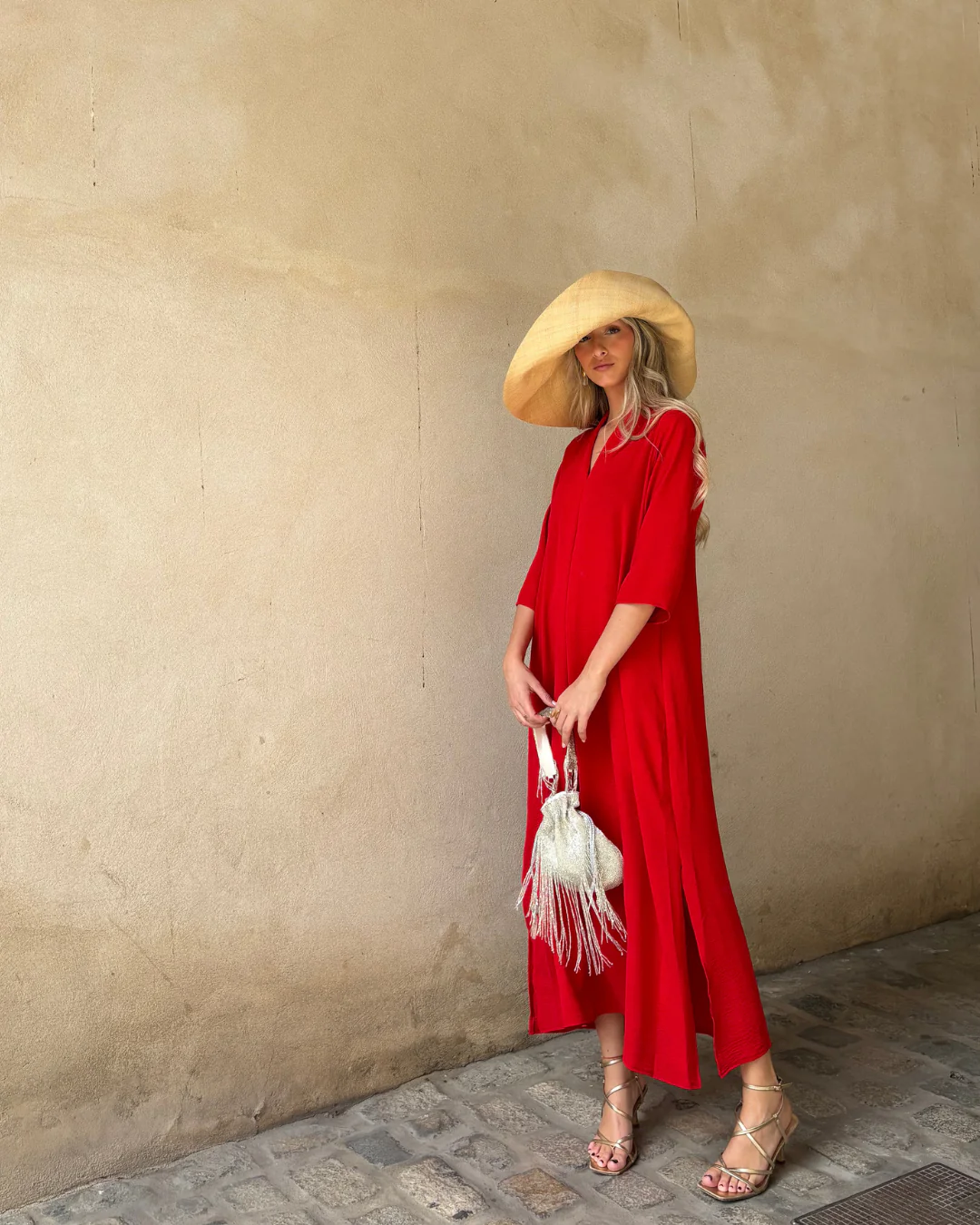 Vestido Laura rojo - Image 4