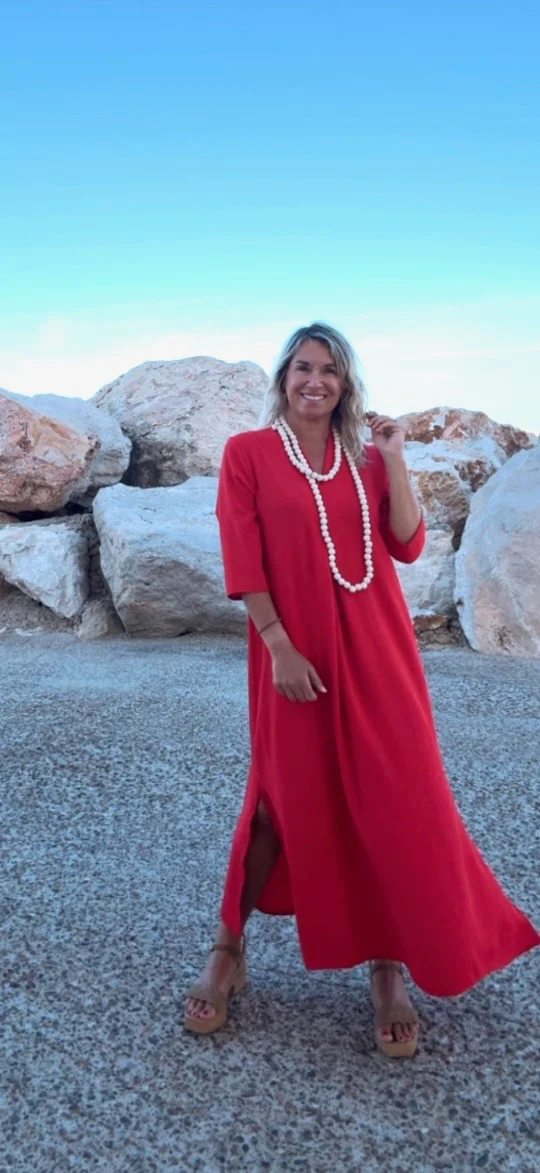 Vestido Laura rojo - Image 5
