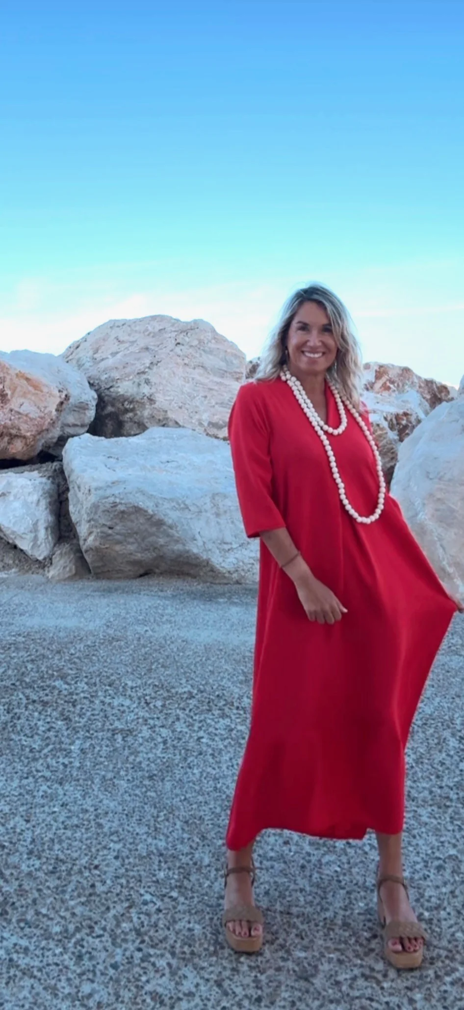 Vestido Laura rojo - Image 7