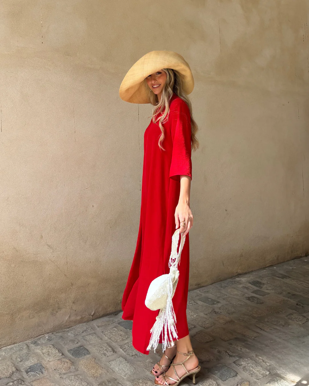 Vestido Laura rojo - Image 8
