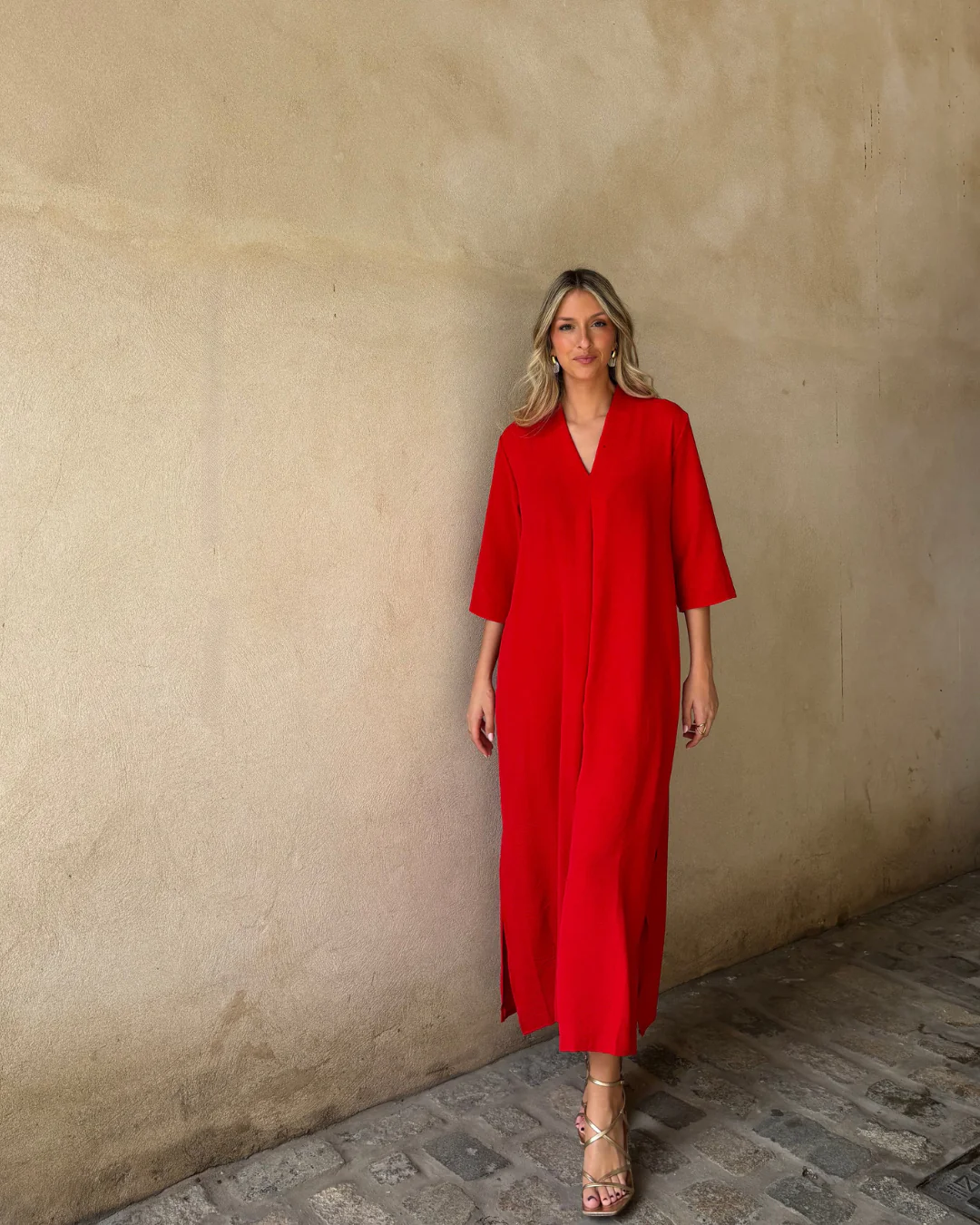 Vestido Laura rojo - Image 9