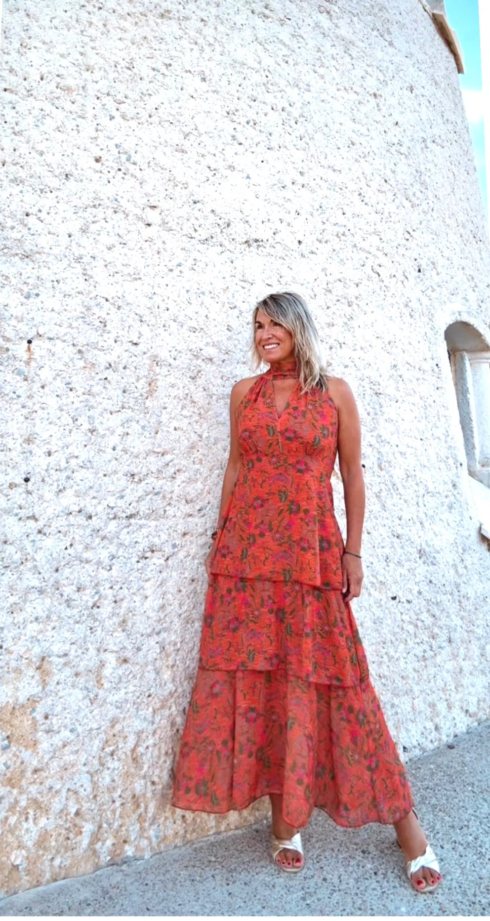 Vestido Lira naranja - Image 11