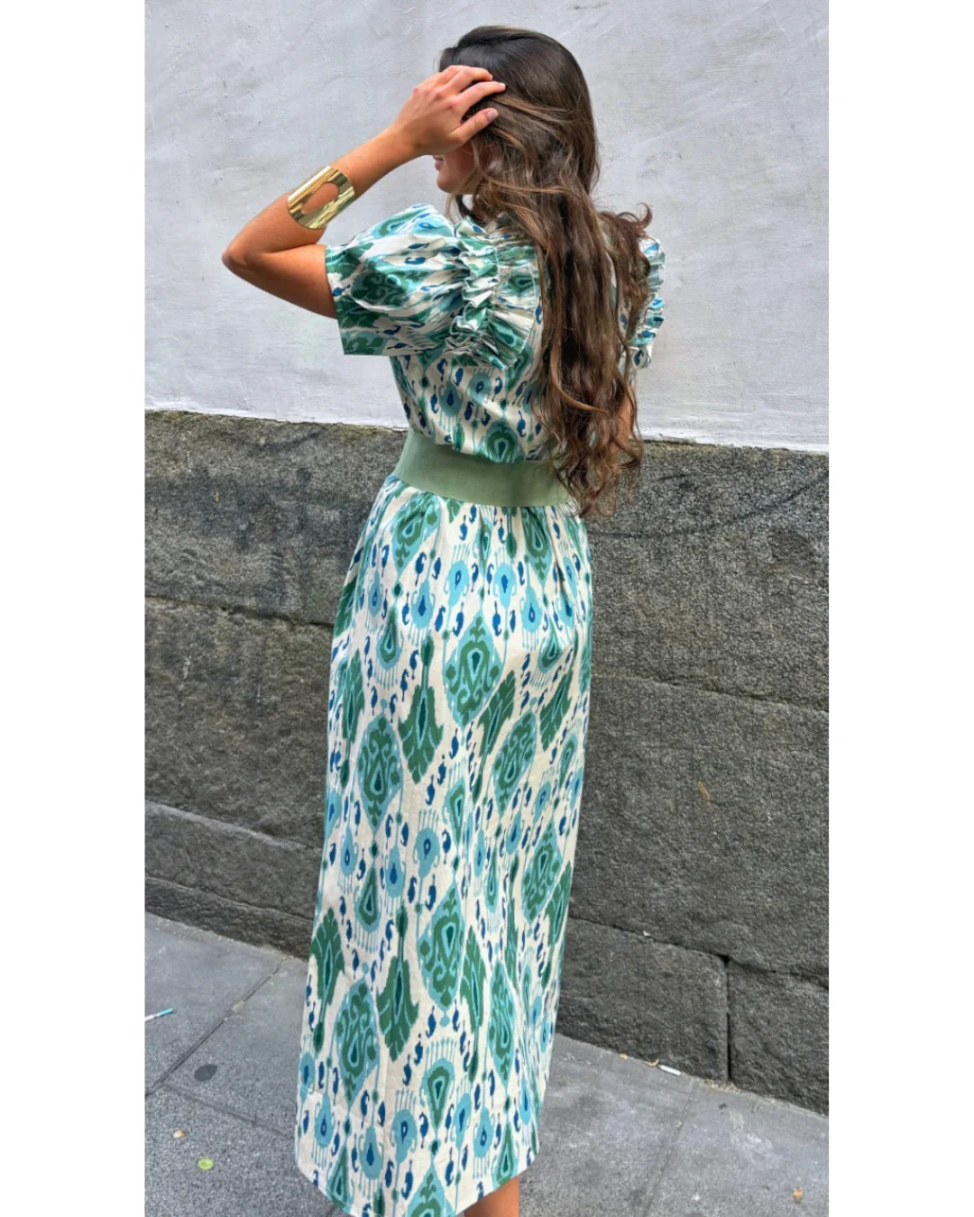 Vestido Lumiere verde - Image 15