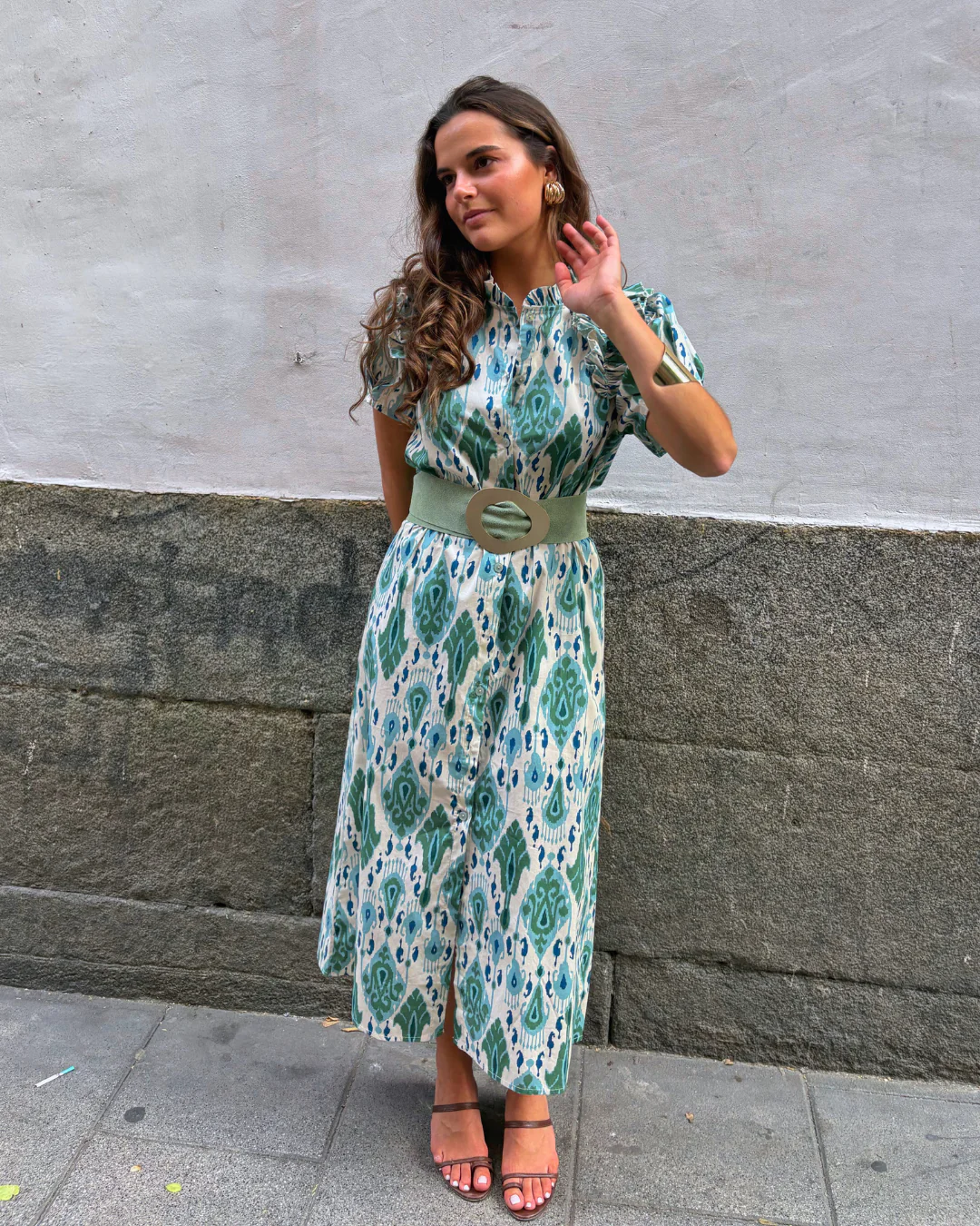 Vestido Lumiere verde - Image 16