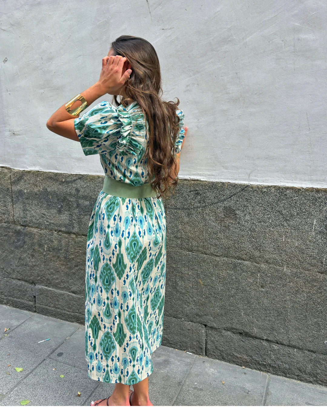 Vestido Lumiere verde - Image 17