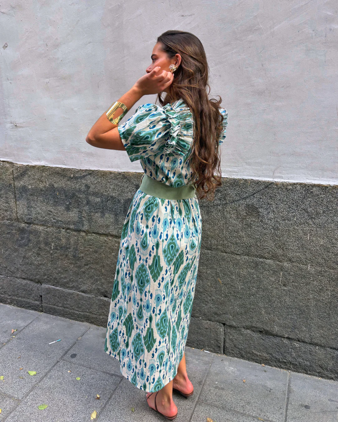 Vestido Lumiere verde - Image 19