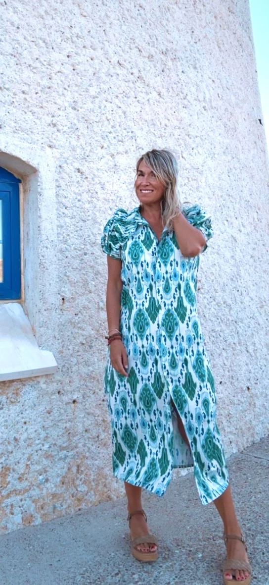 Vestido Lumiere verde - Image 2