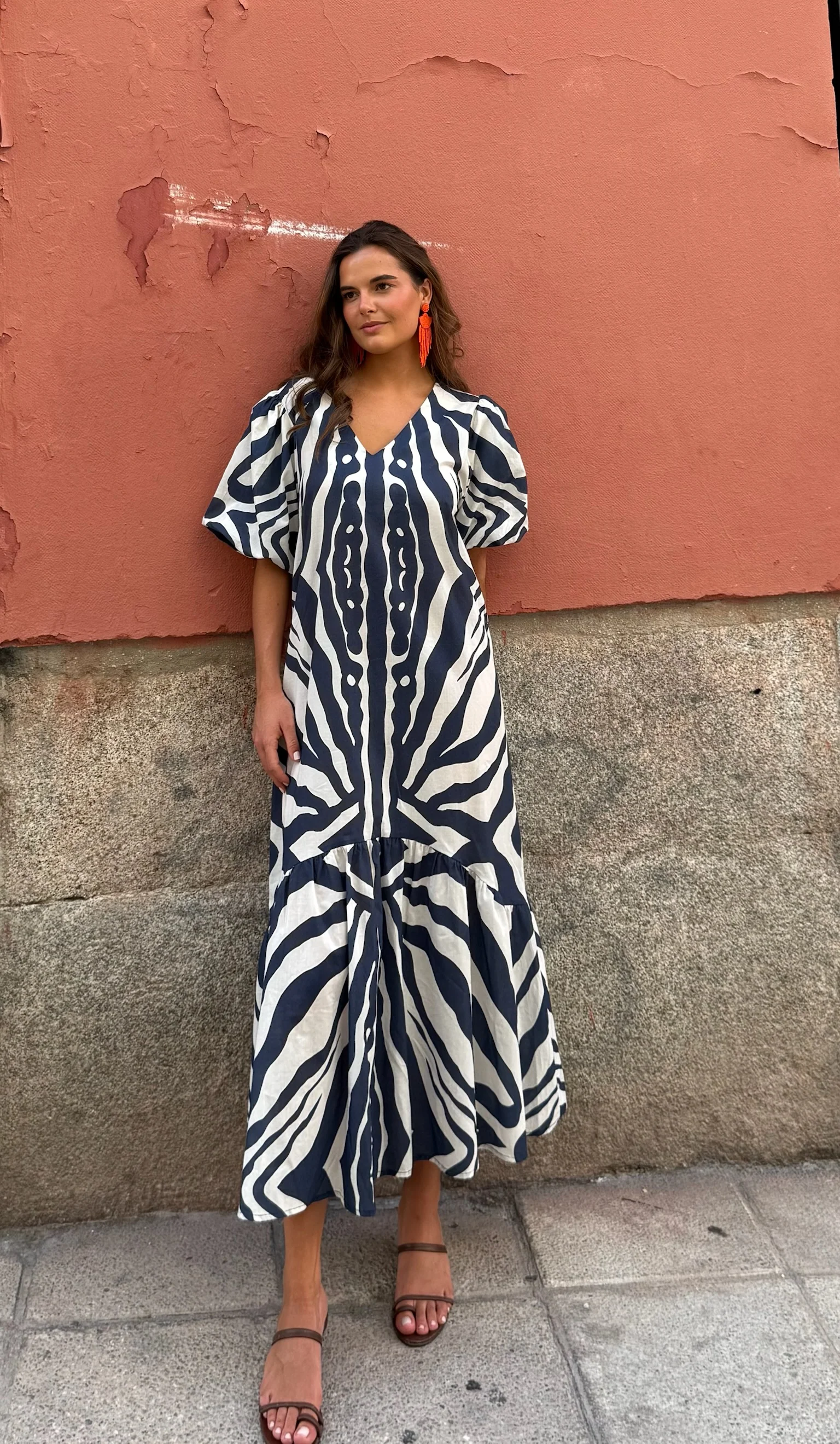 Vestido Marie marino