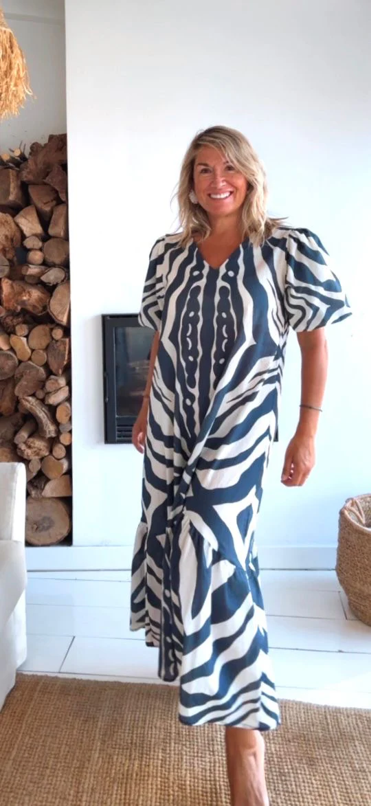 Vestido Marie marino - Image 12