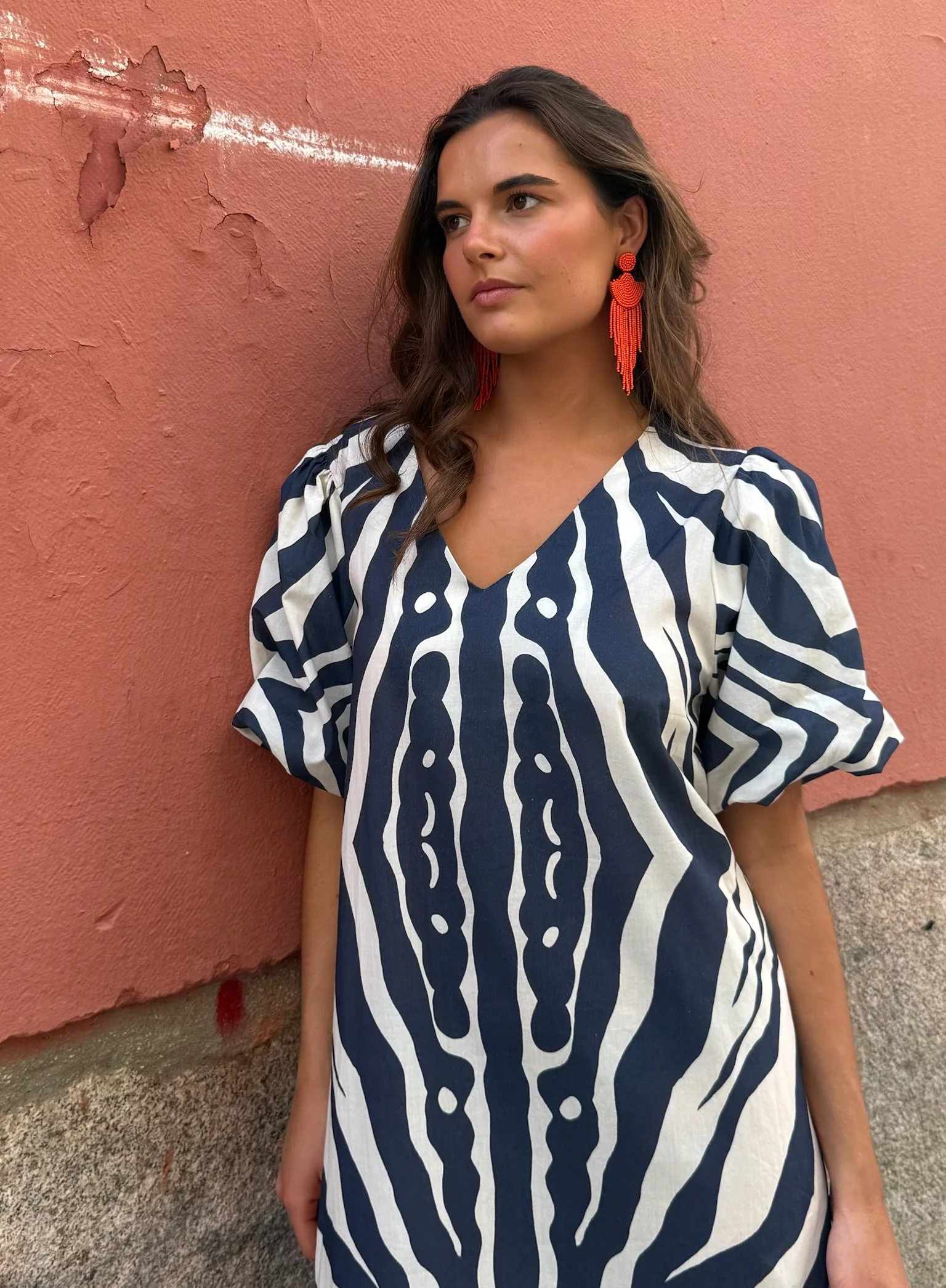 Vestido Marie marino - Image 3